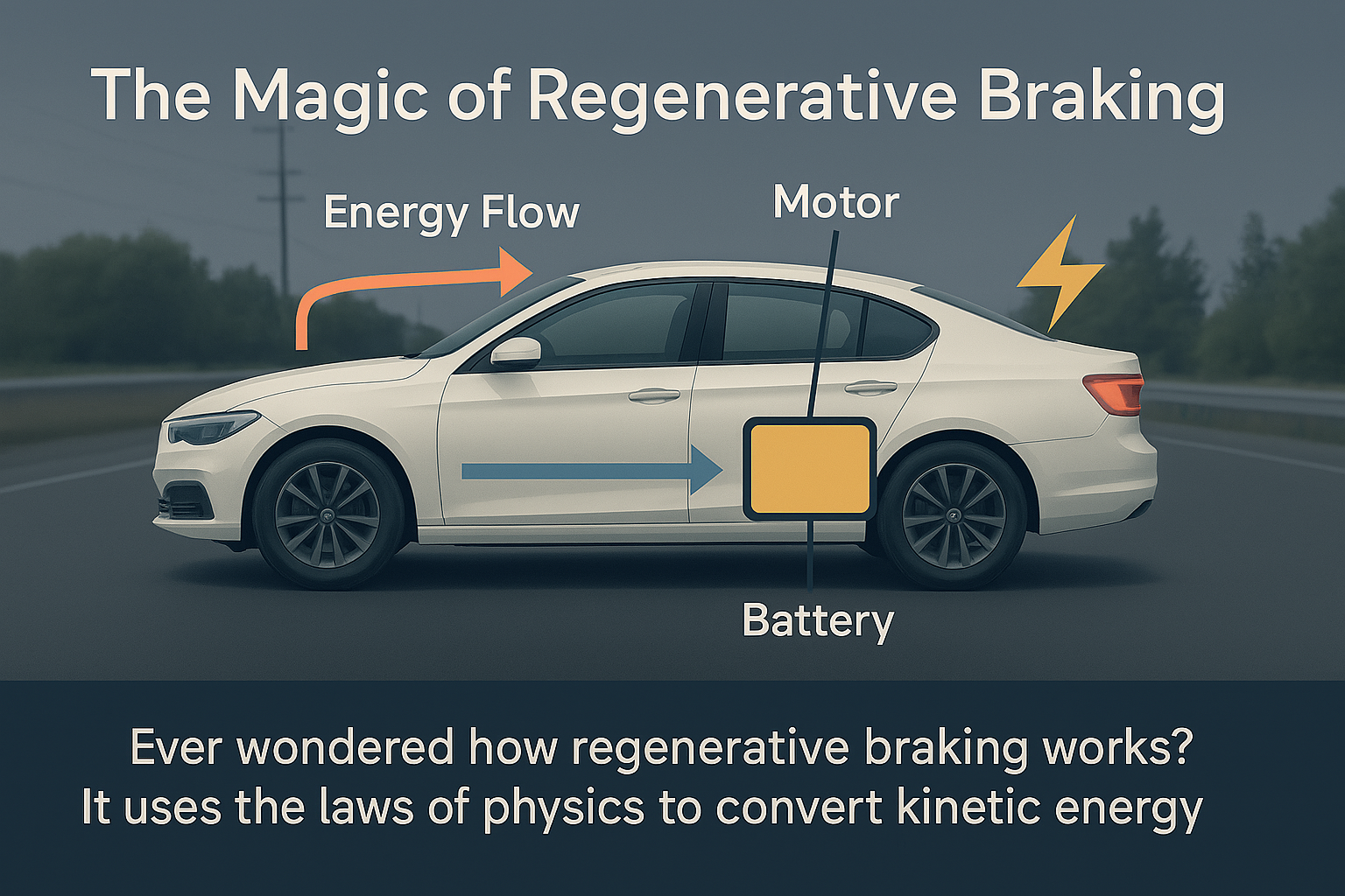 electric car regenerative breaking