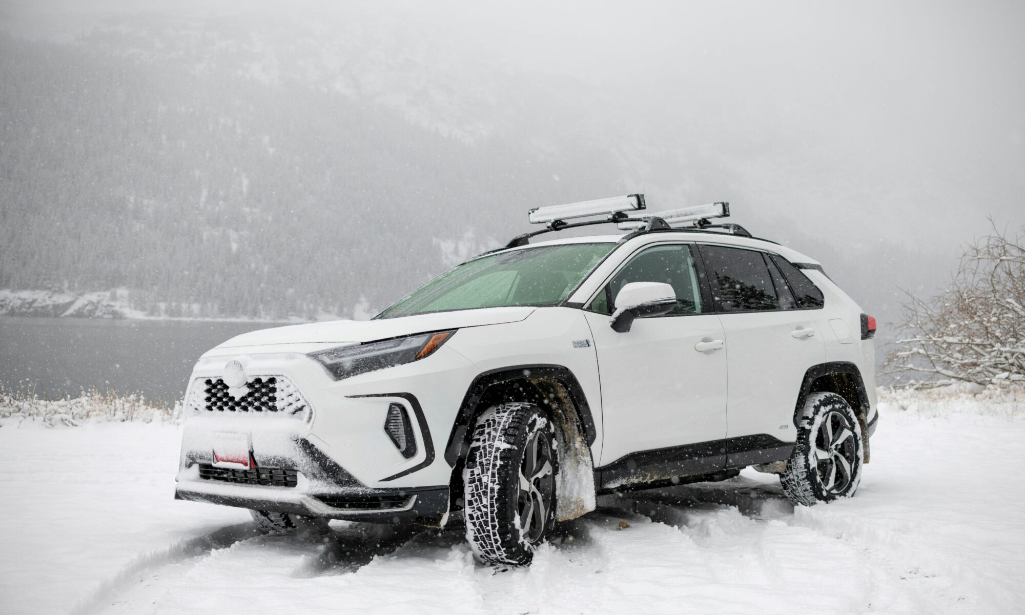 electric car snow extreme temperature