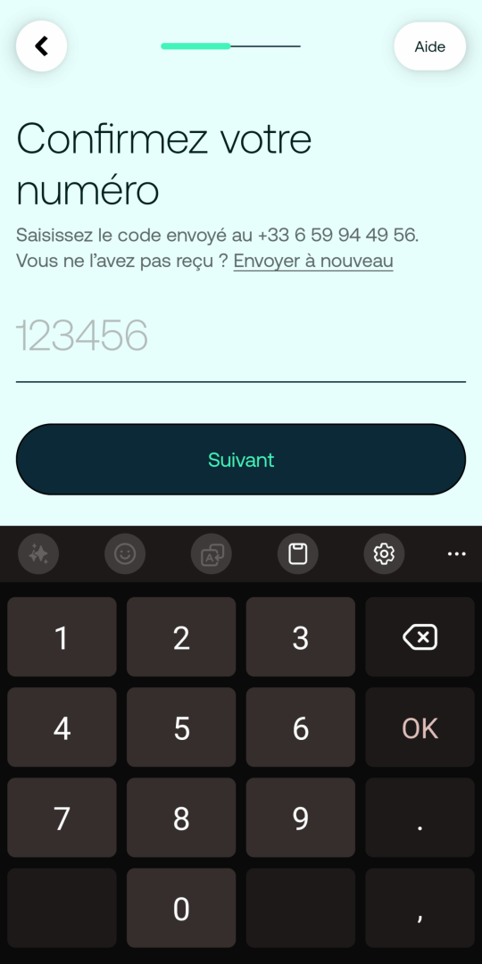 Un numéro de téléphone sufffit